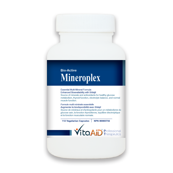 Bio-Active Mineroplex (Multi-Minéraux avec Shilajit)