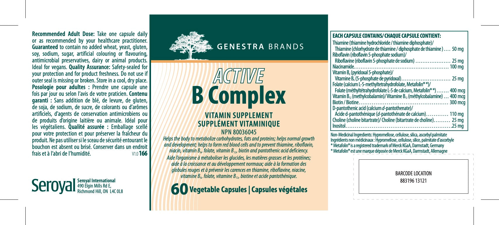 Active B6 Pyridoxal