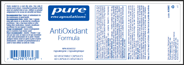 AntiOxidant Formula