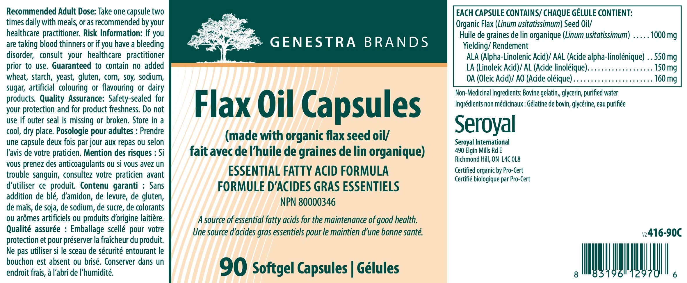 Flax Oil Capsules