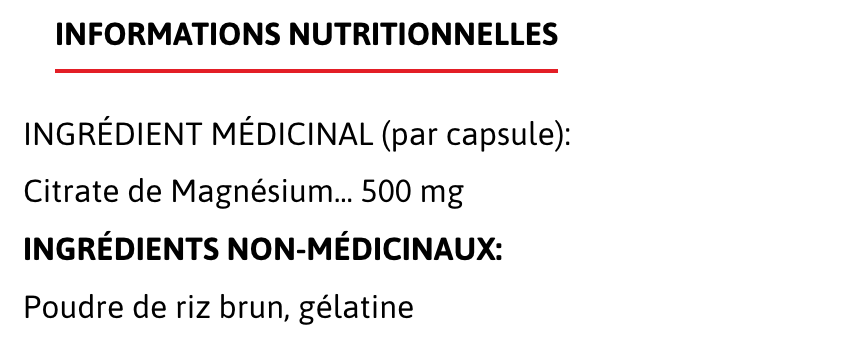 Mag Citrate 500