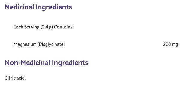 Magnesium Bisglycinate 200 mg