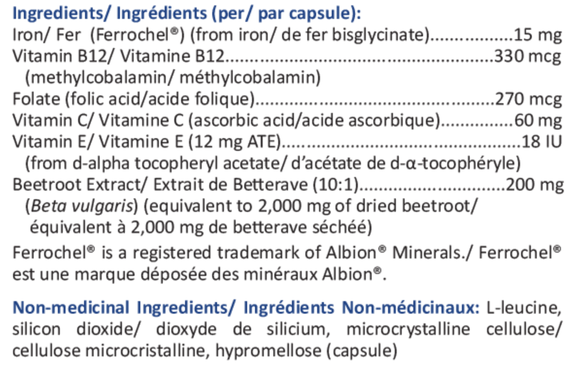 Oxygheme (Anémie ferriprive)