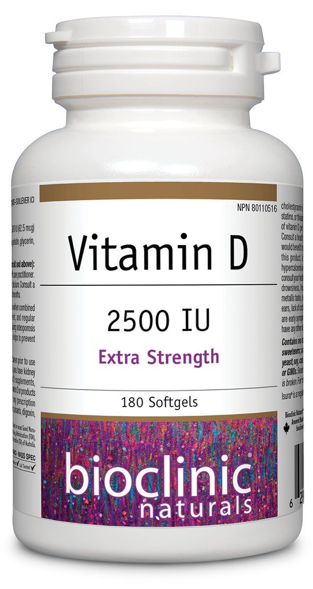 Vitamin D3 · 2500 IU